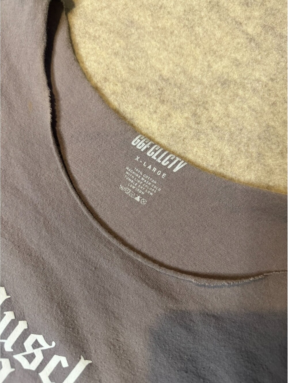 GGF CLLCTV muscle mami tshirt XL grey
